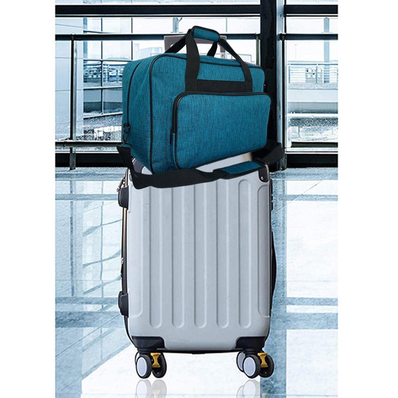 Bolsa de almacenamiento para máquina de coser con asa, bolsa para máquina de coser, bolsa de transporte para máquina de coser, a