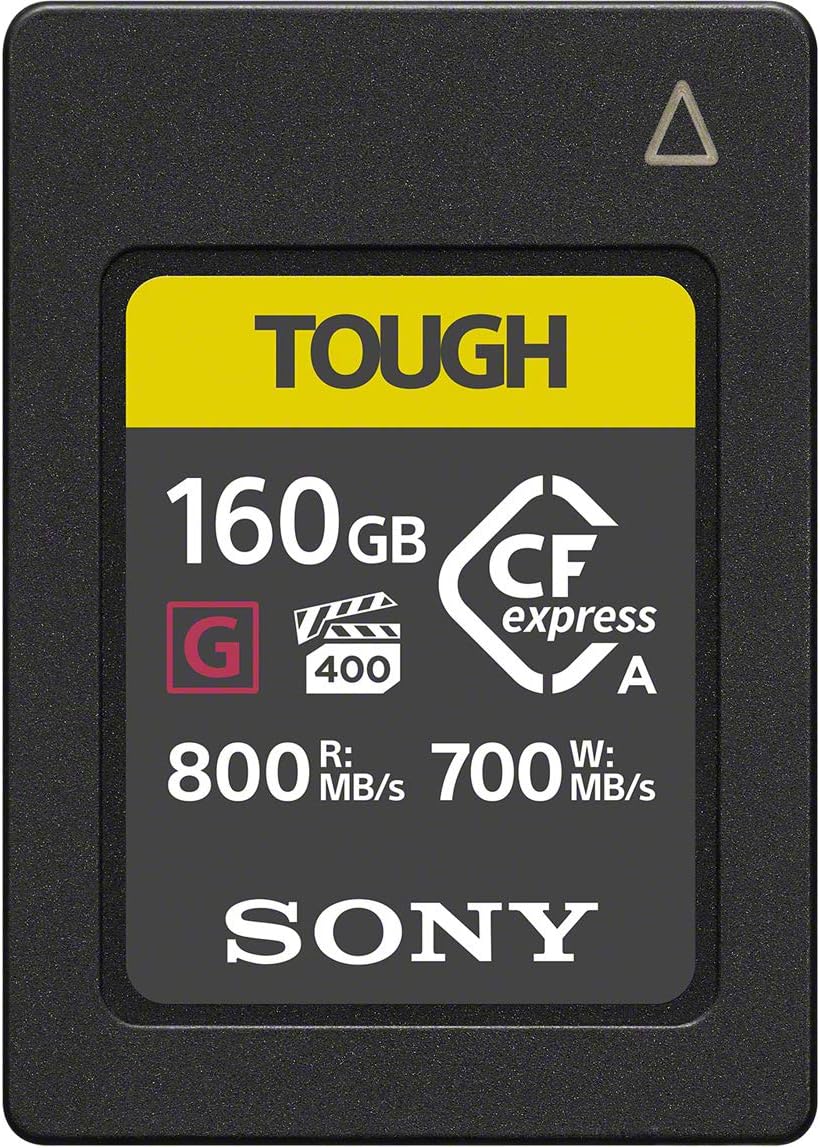 【動画・連写に】ソニー CFexpress Type Aメモリーカード CEA-G160T TOUGH 160GB(ILCE-1/FX6/FX3/ILCE-7SM3/ILCE-7M4対応)