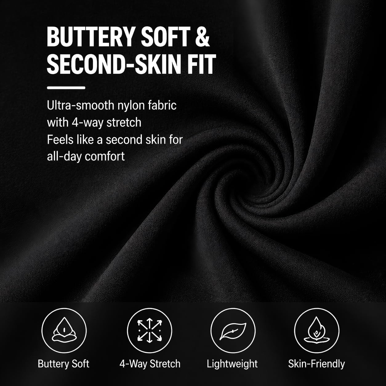 Women Long Sleeve Workout Tops Slim Fit Stretchy Yoga Gym Basic Layer Shirts Lightweight Activewear