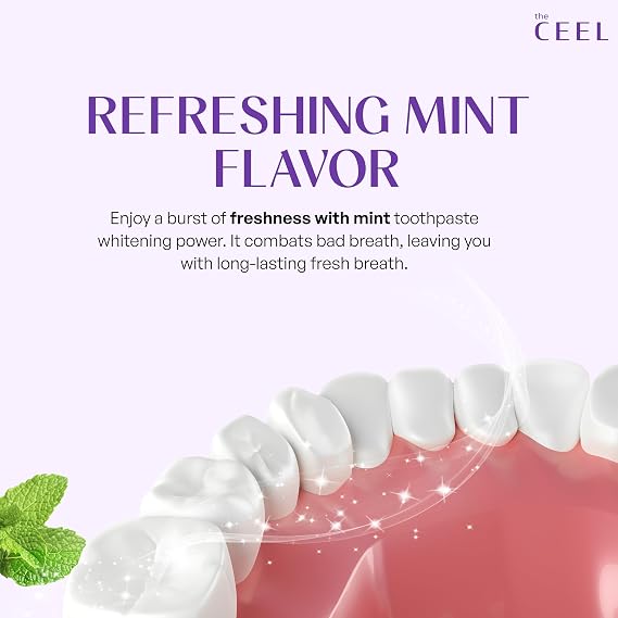 The Ceel Purple Carbon Tootpaste/Mor Diş Macunu