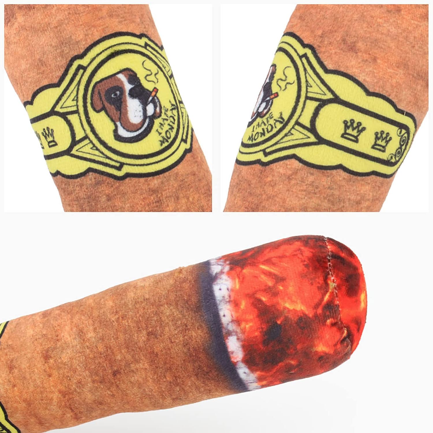 Squeaky Dog Toys, Funny Dog Toys Stuffed Plush Dog Toy, Cute Dog Birthday Gift Dog Chew Toys Pet Toys for Small Medium and Large Dogs(Cigar) Dogs Arhandeals | Online Shopping Marketing 7 Squeaky Dog Toys, Funny Dog Toys Stuffed Plush Dog Toy, Cute Dog Birthday Gift Dog Chew Toys Pet Toys for Small Medium and Large Dogs(Cigar) Dogs 7