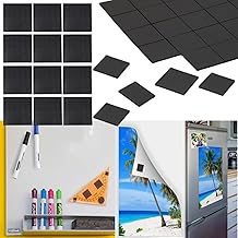 Self-Adhesive Magnet, Magnetic Plate, Adhesive Magnet, Magnetic Sticker, Fridge Magnet, Magnetic Sticker for Sticking, for Photos, Postcards and Signs (300pcs)