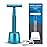 Double Edge Safety Razor with Stand, Single Blade Razors for Men and Women, with 10 Stainless Steel Double Edge Blades, Smooth and Close Shave, Plastic Free, Blue