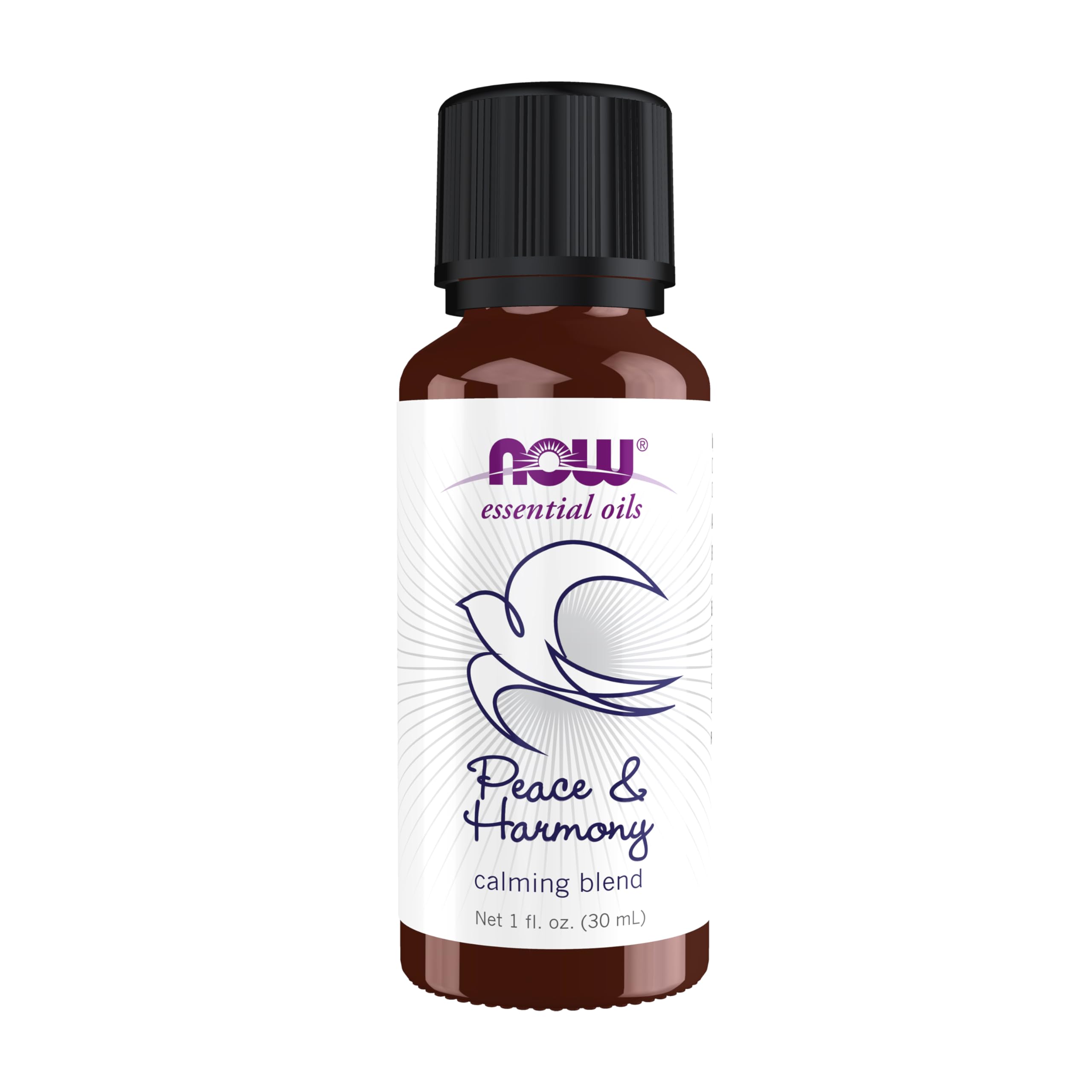 NOW Peace and Harmony Essential Oil Blend, 1-Ounce