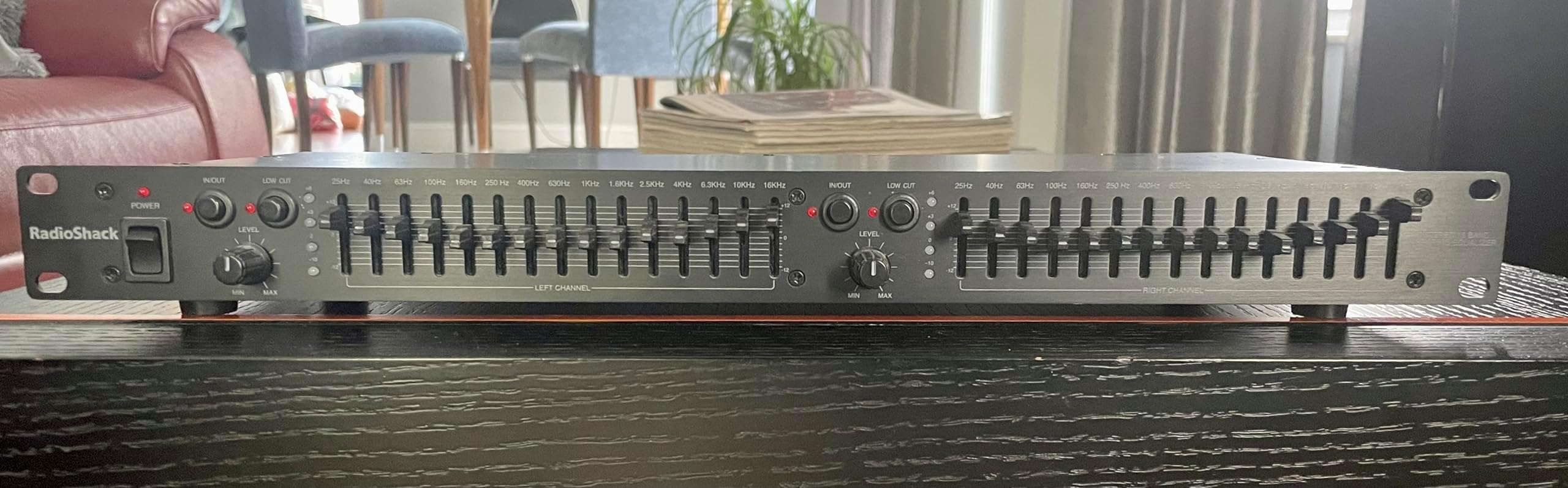 Stereo Dual-Channel 15-Band Graphic Equalizer