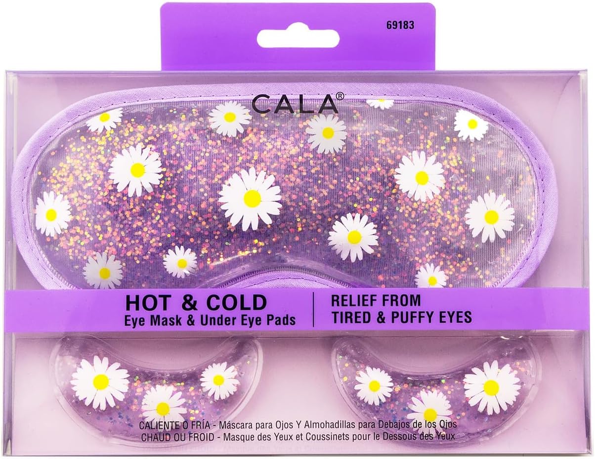 HOT & COLD EYE MASK SET (DAISY)