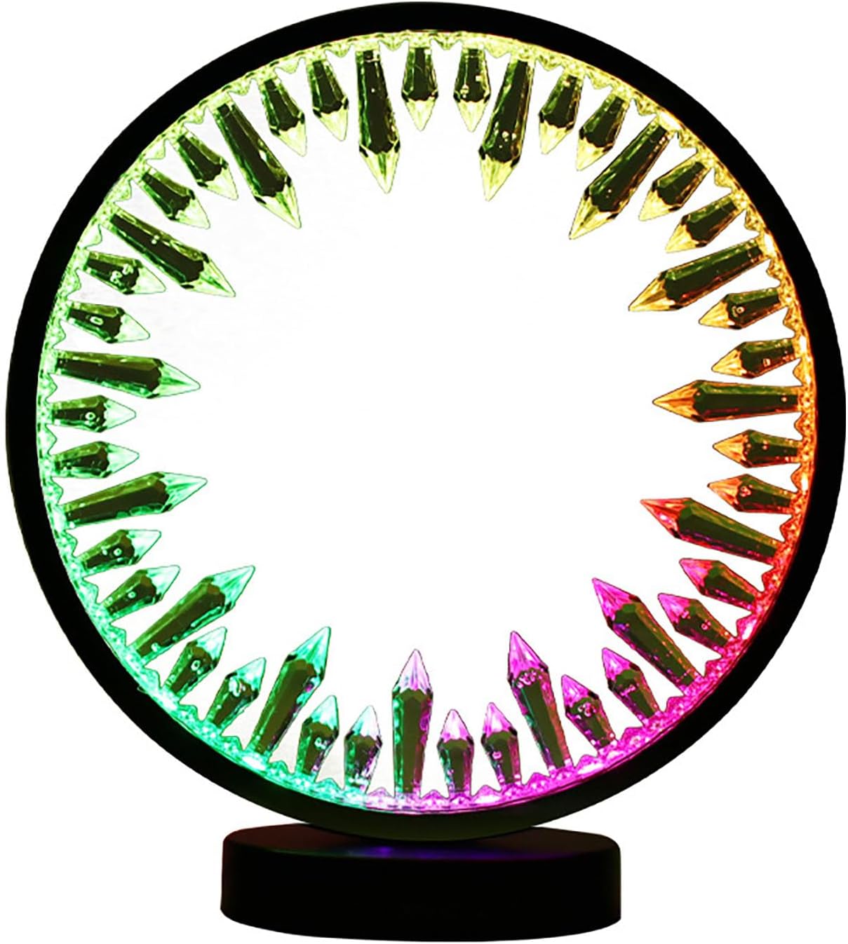 RGB Smart led Color Changing Light Multi-Colours Dimming Bedroom Crystal Table Lamp Touch Remote APP Voice Control USB Decoration Ambient Lighting Gifts for Girls Boys Kids Women Birthday