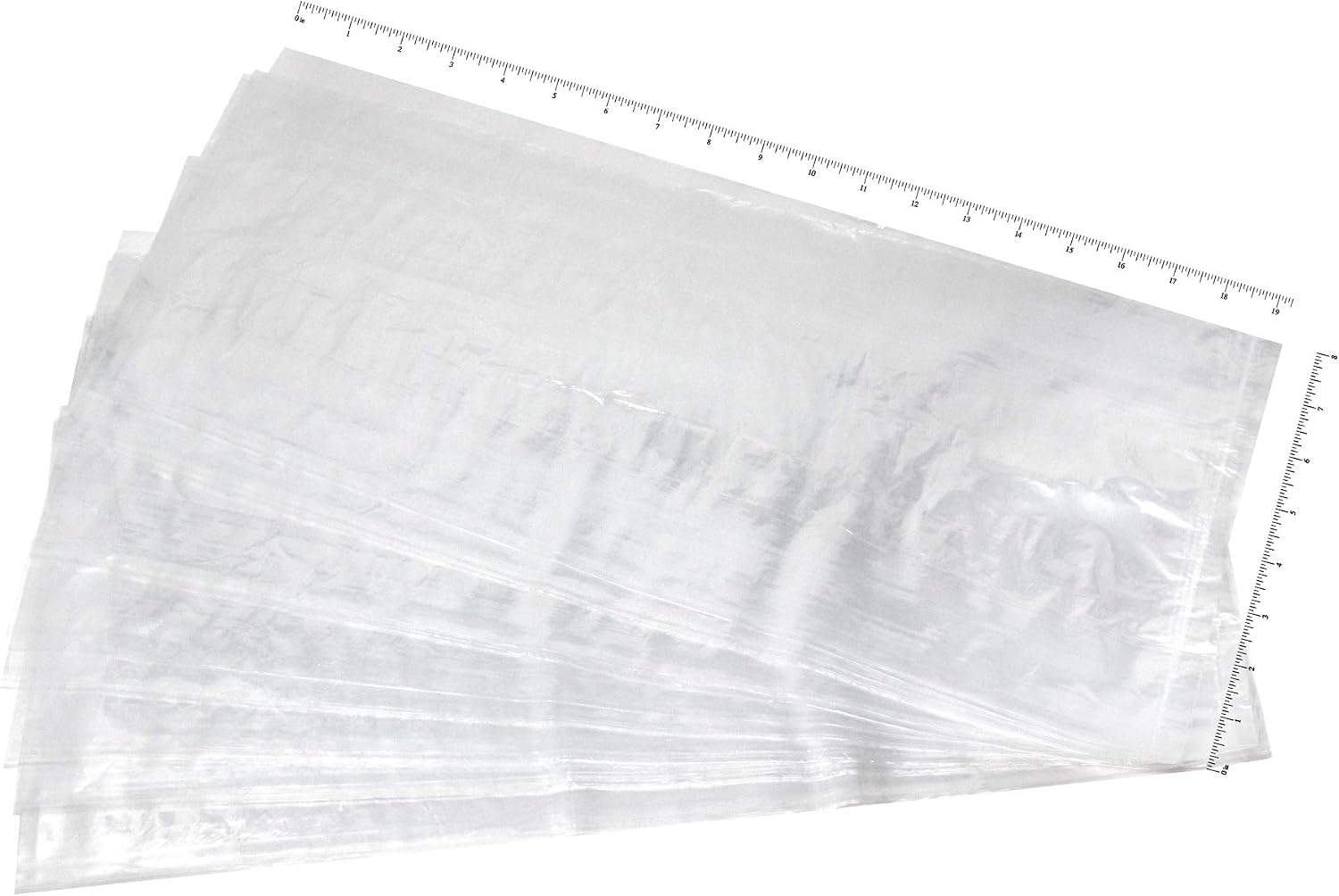 [Pack Of 700] Clear Bread Bags For Homemade Bread With Gusset 8" X 4" X 20" Inches – For Home or Commercial Food Storage