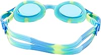 Vista 3 de TYR Gafas de natación con efecto tie dye para niños, azul/verde y rosa/azul