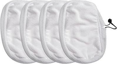 4Pcs Microfiber Mop Cloths For Morphy Richards 70495,720020,720023,720502 Steam Cleaner Mop Cloths Pads Dust Cleaning Cloths