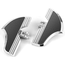 Defiance Driver rider front foot rest footpegs for harley softail FXBB FXBBS FXBR FXBRS FXLR FXLRS FXST 2018-2024