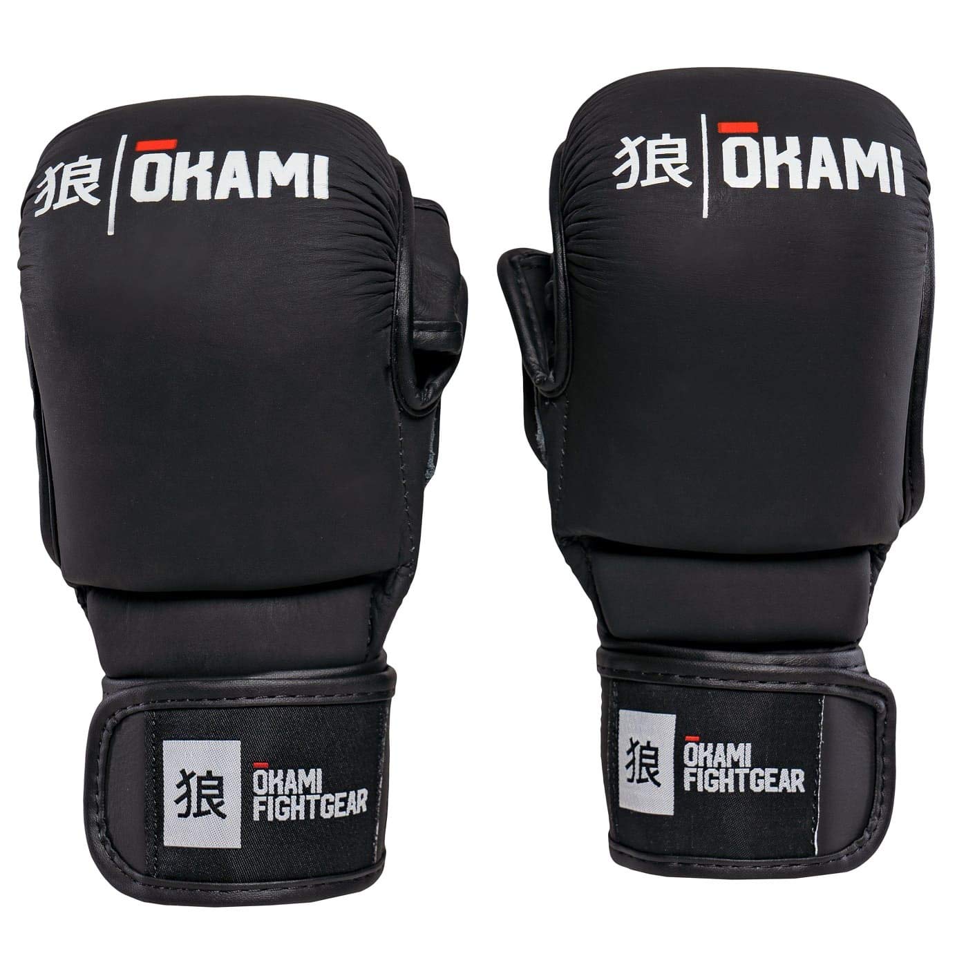 Okami Hi-Pro Sparring MMA Handschuhe Noir- Grappling Freefight BJJ Handschuhe (M)