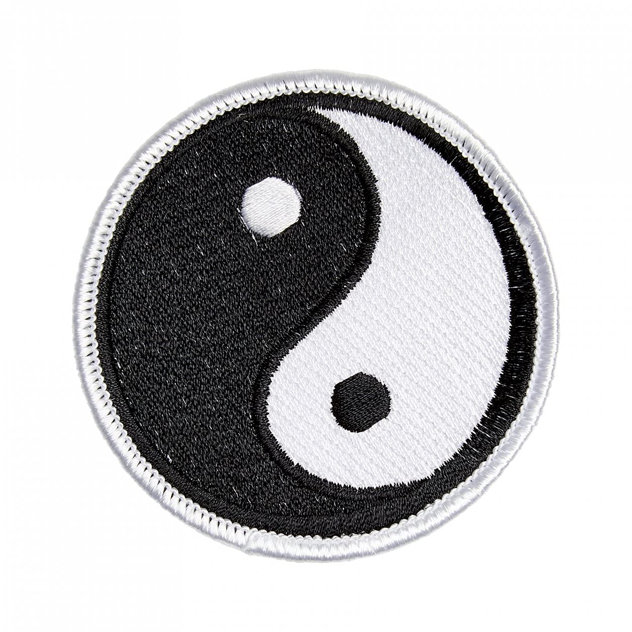 Martial Arts Embroidered Patches Badges - Yin Yang Patch