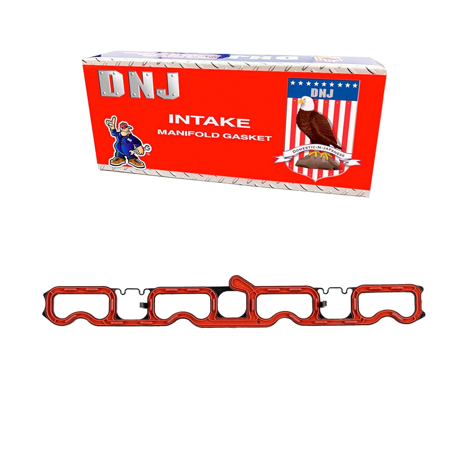 DNJ IG332 Intake Manifold Gasket Set for 1996-2002 Buick, Chevrolet, Oldsmobile, Pontiac Achieva, Alero, Cavalier 2.4L L4 16V DOHC 2392cc