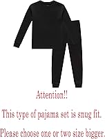 Vista 2 de Family Feeling - Conjuntos de pijamas de 100 % algodón, para niños.