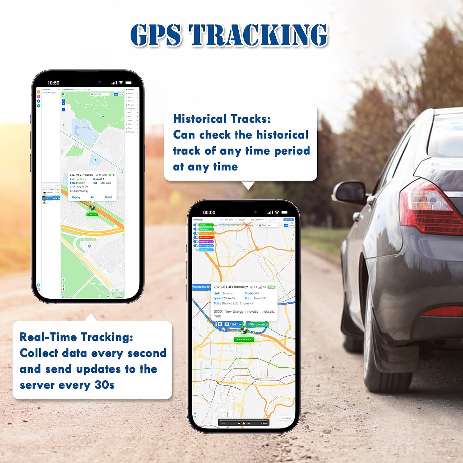gps tracker for vehicles no monthly fee car gps tracker hidden device 4g fleet tracking no subscription free use for 12 months obd tracker for teens