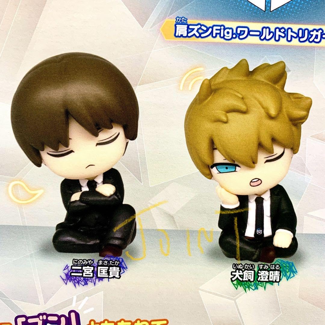 Amazon.co.jp: 肩ズンFig. ワールドトリガー 二宮隊 全3種 フル