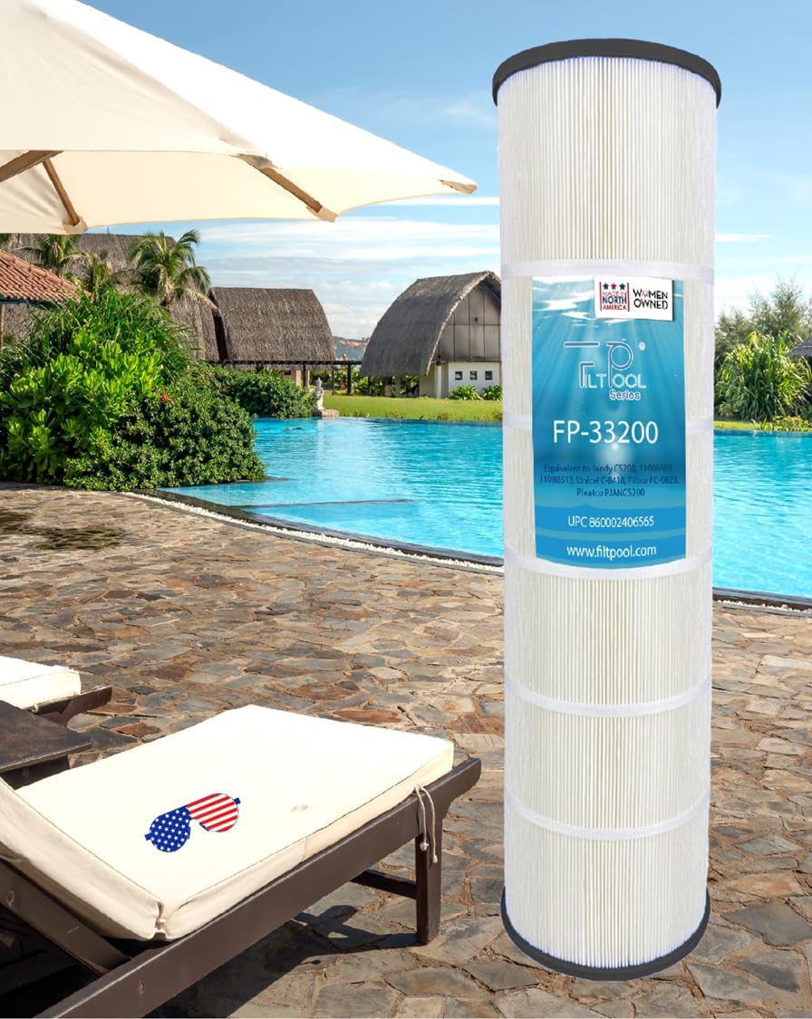 FILTPOOL FP33200 Replacement Pool Filter Cartridge, Compatible with