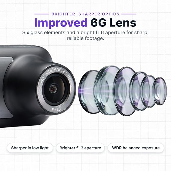 Nextbase 422GW Dash Cam Small with APP- Full 1440p/30fps Quad HD Recording in Car Camera- Amazon Alexa Voice Control- WiFi GPS Bluetooth- Parking Mode- Night Vision- Polarizing Filter Compatible | 2K 1440p/30fps QHD Front Cam, 140 Degree F/1.3 Lens, 2.5 HD Touch, WI-FI, 10hz GPS, Parking Mode, Enhanced Night Vision