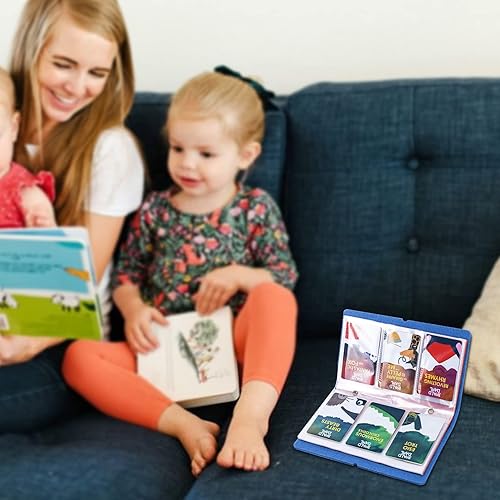 Miniatura 7 de co2CREA Estuche de viaje de repuesto para Yoto Audio Card Portafolio  Capacidad para hasta 180 tarjetas Yoto  Diseñado para sostener tarjetas de