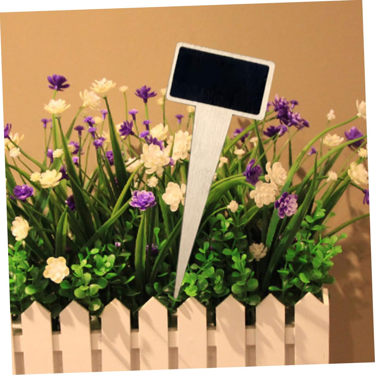 Toyvian 5 Ensembles Étiquettes De Jardin Mini Ardoise Pour Plantes Marqueurs Décoratifs À Personnaliser Pots De Fleurs 18 Pièces * 5