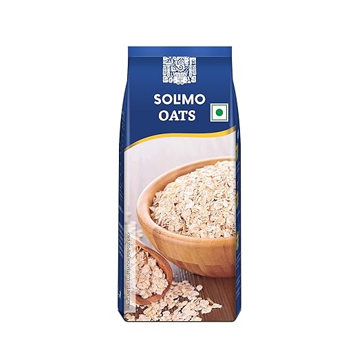 Amazon Brand - Solimo Regular Oats, 2kg