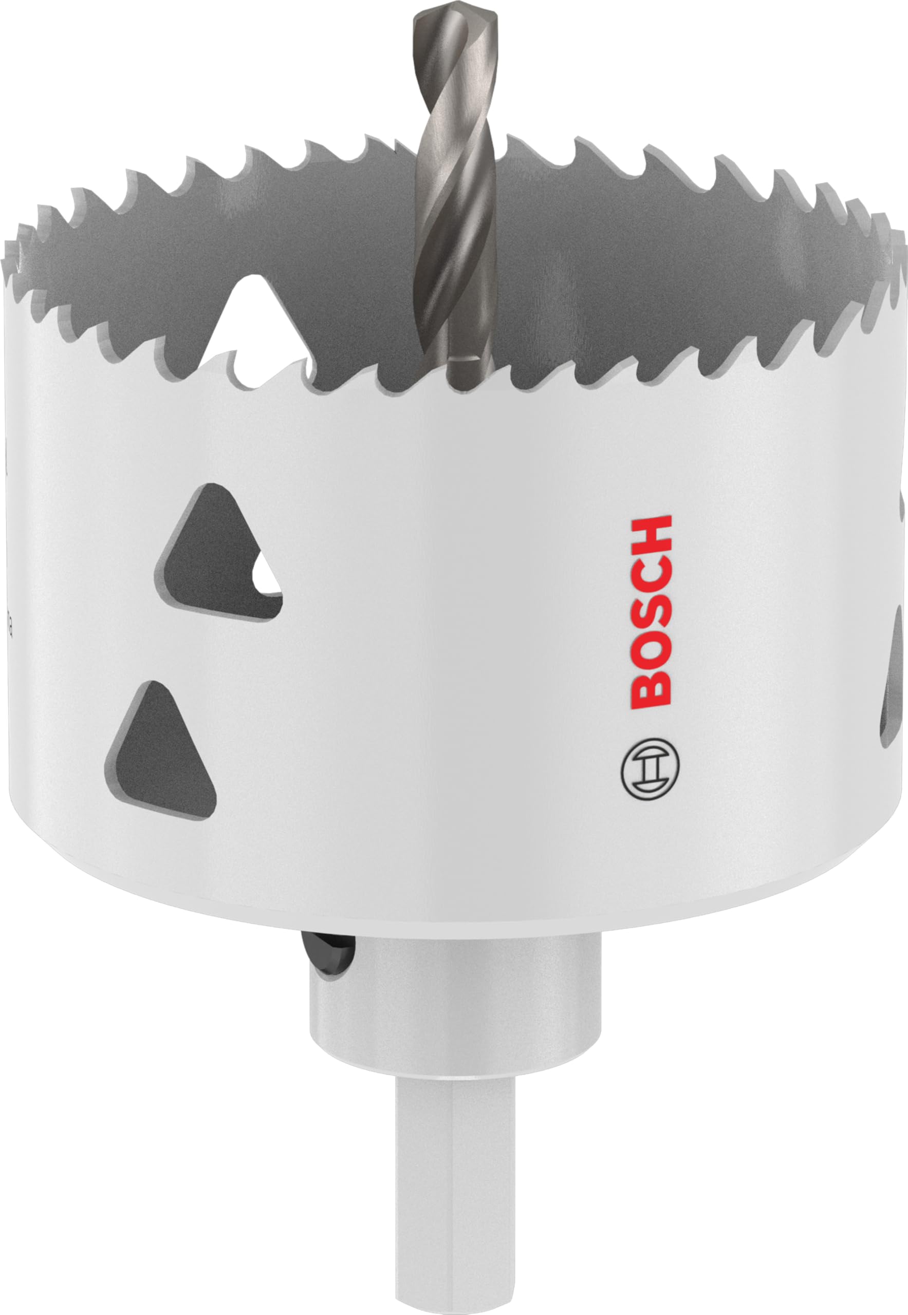 Bosch 1x Sega a tazza Multi Material con mandrino (per Acciaio, Cartongesso, Ø 67 mm, Professional Accessorio Trapanoi)