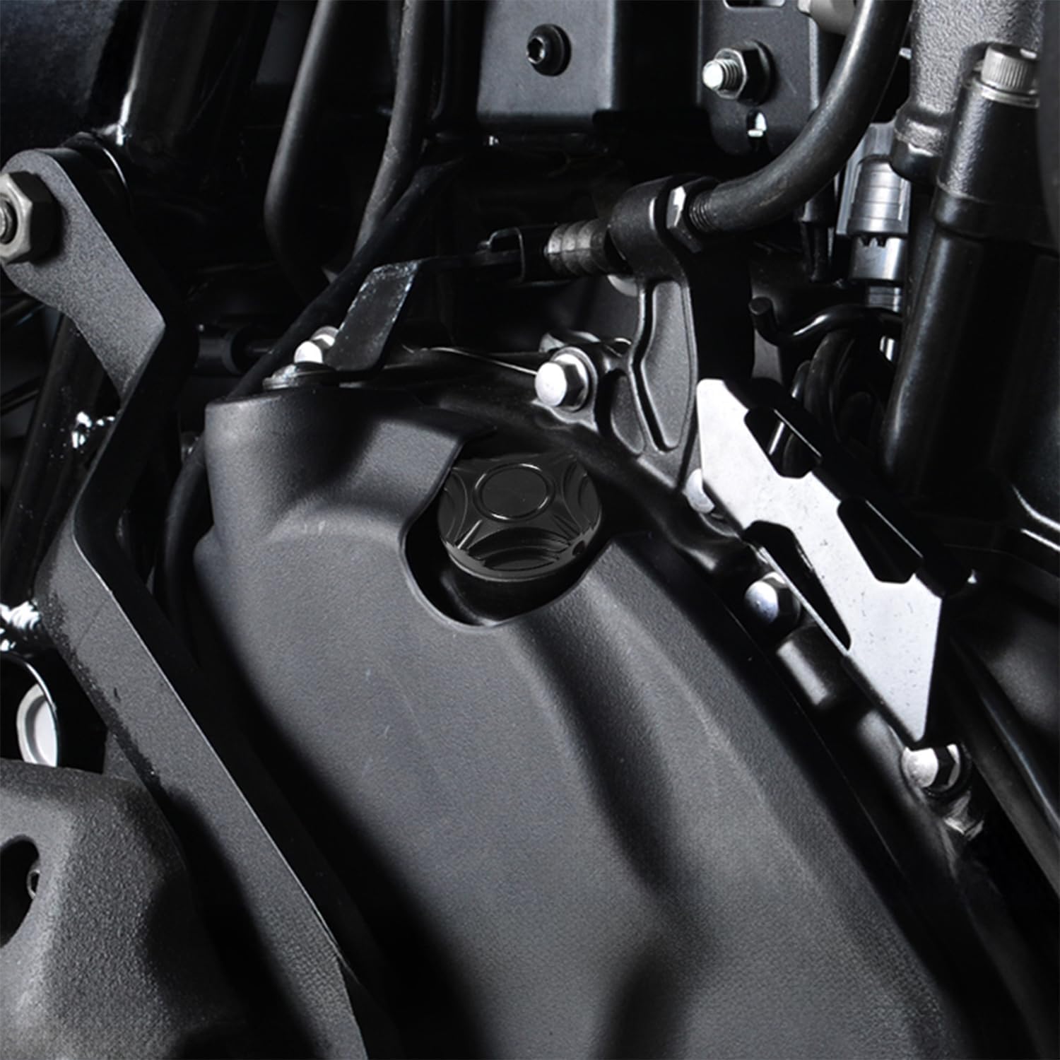 Motorcycle Engine Oil Filler Cap Plug Cover Screw Compatible With CBR600RR CBR1000RR CBR650R Z900 Z650 CRF1000L CBR650F R9 MT-09 CB650R X-Adv750 XSR900 Z1000 Z900SE And Other Model
