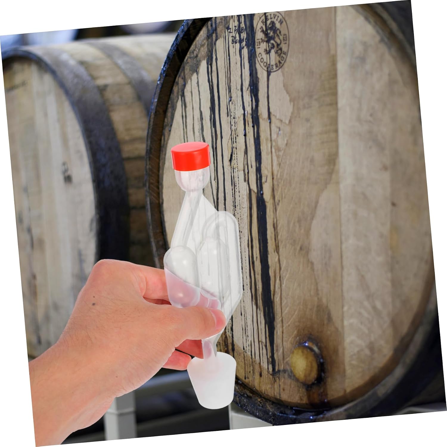 LABRIMP 3sets S-shape Stopper Home Brewing Accessories for Beer Wine and Fermentation Reusable Easy to Use for Home Breweries and Restaurants