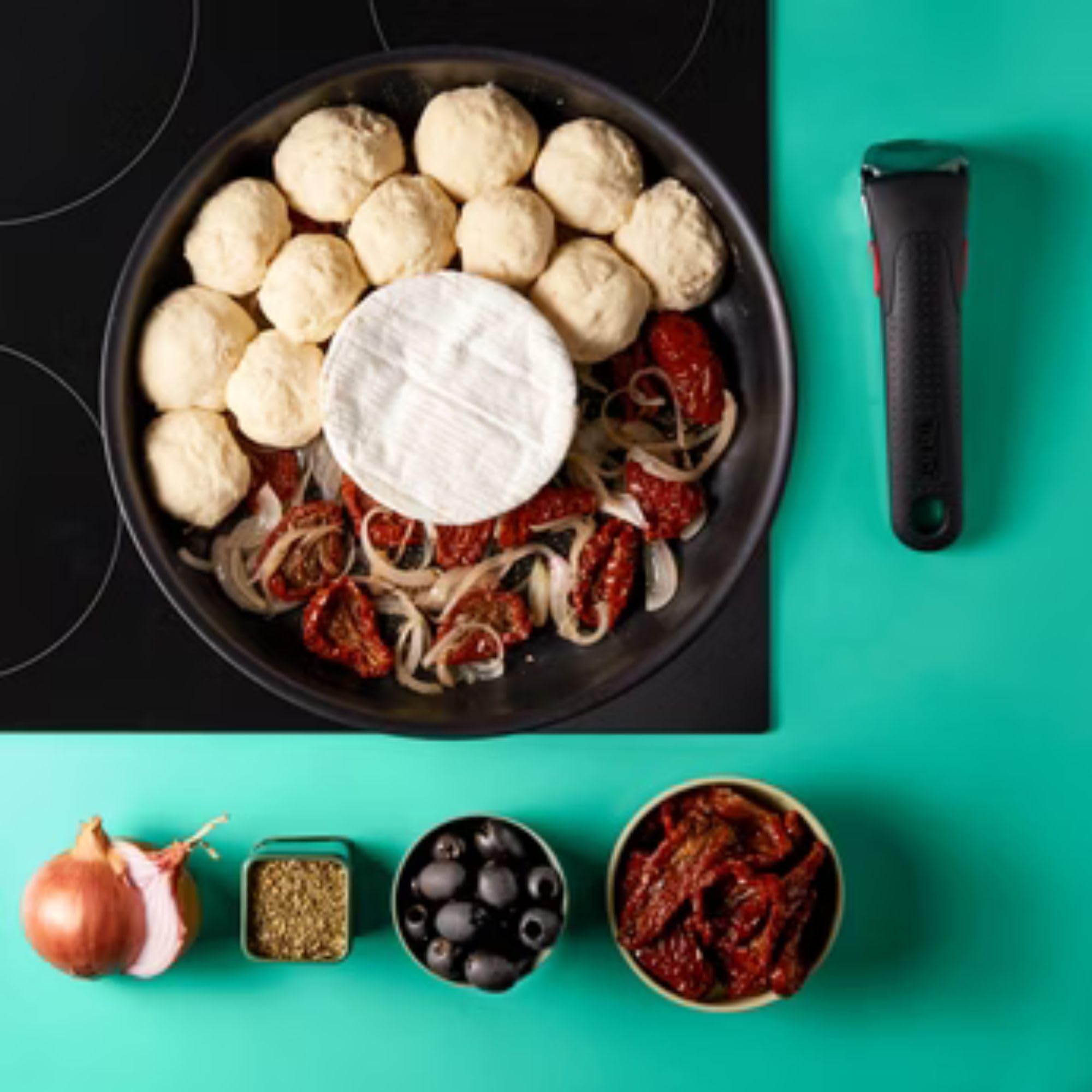 Tefal Ingenio Daily Chef L7629453 - Set di pentole e padelle antiaderenti, 4 pezzi, colore: Nero