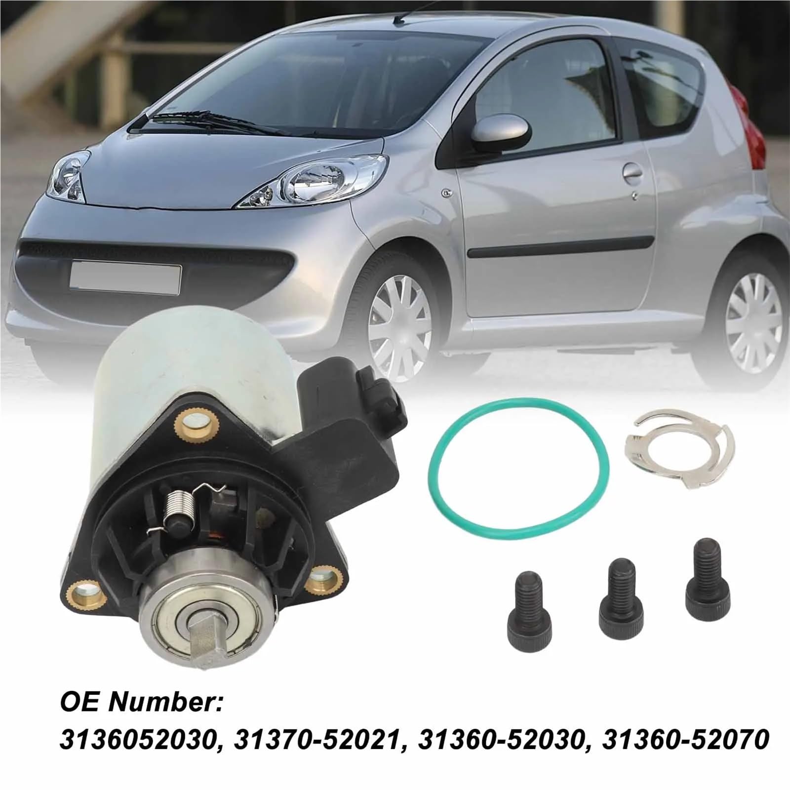 Siłownik zwalniania sprzęgła Siłownik sprzęgła samochodowego 3136052030 Pasuje do Peugeota 107 Pasuje do Citroena C1 Pasuje do Suzuki Pasuje do SWIFT Pasuje do Toyoty