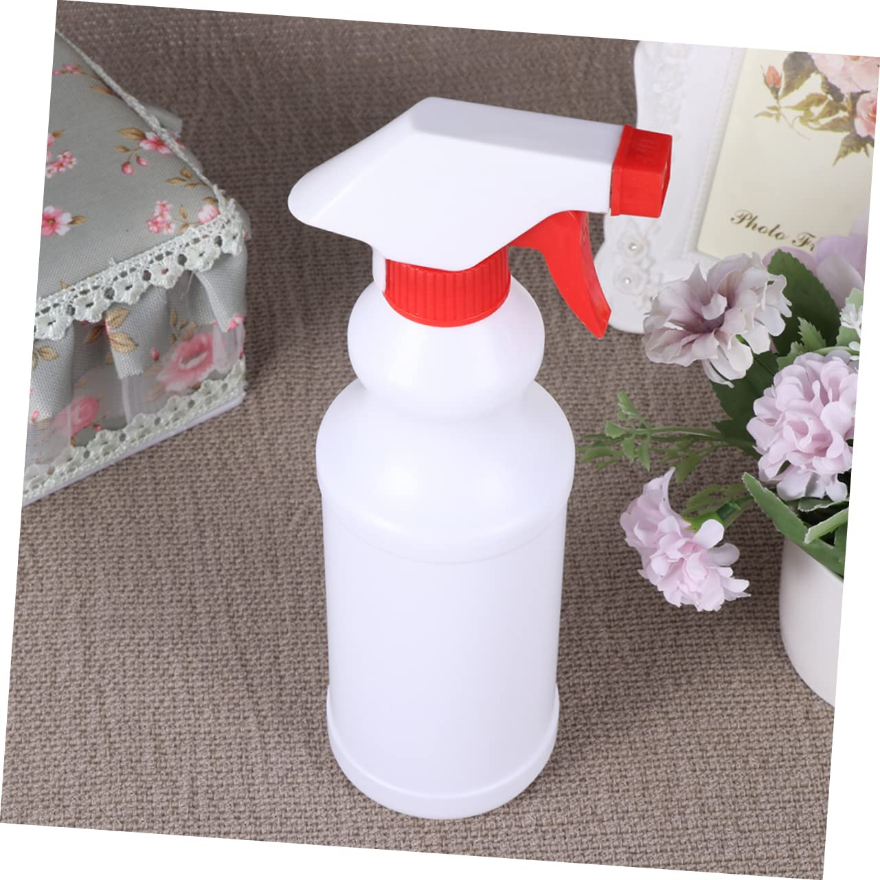 Wiederverwendbare Sprühflaschen 500ml Kunststoff Rot, 12 Stück