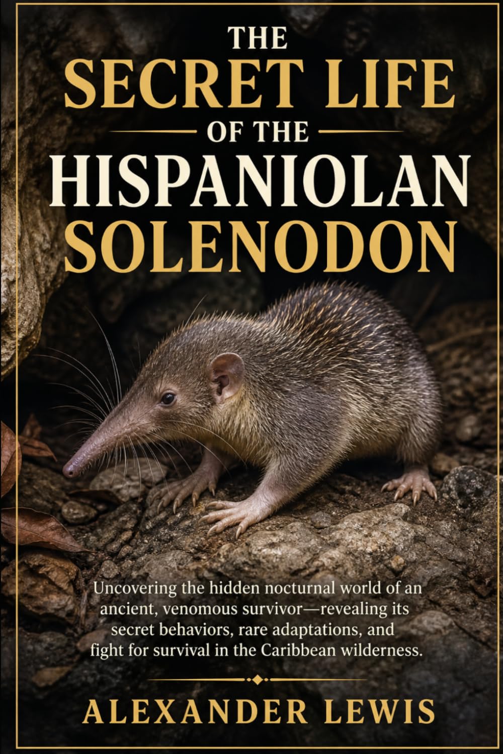 THE SECRET LIFE OF THE HISPANIOLAN SOLENODON: Uncovering the hidden nocturnal world of an ancient, venomous survivor—revealing its secret behaviors, ... for survival in the Caribbean wilderness.