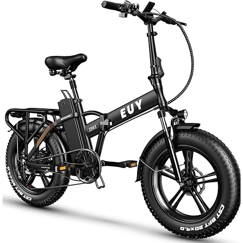Folding Electric Bike for Adults and Seniors, 1000W Motor 48V 20AH Battery 30MPH 80 Miles, 20" Fat Tire All Terrain Ebike, 7-Speed Commuter E Bike, Step-Thru Electric Bicycle for Women and Teens
