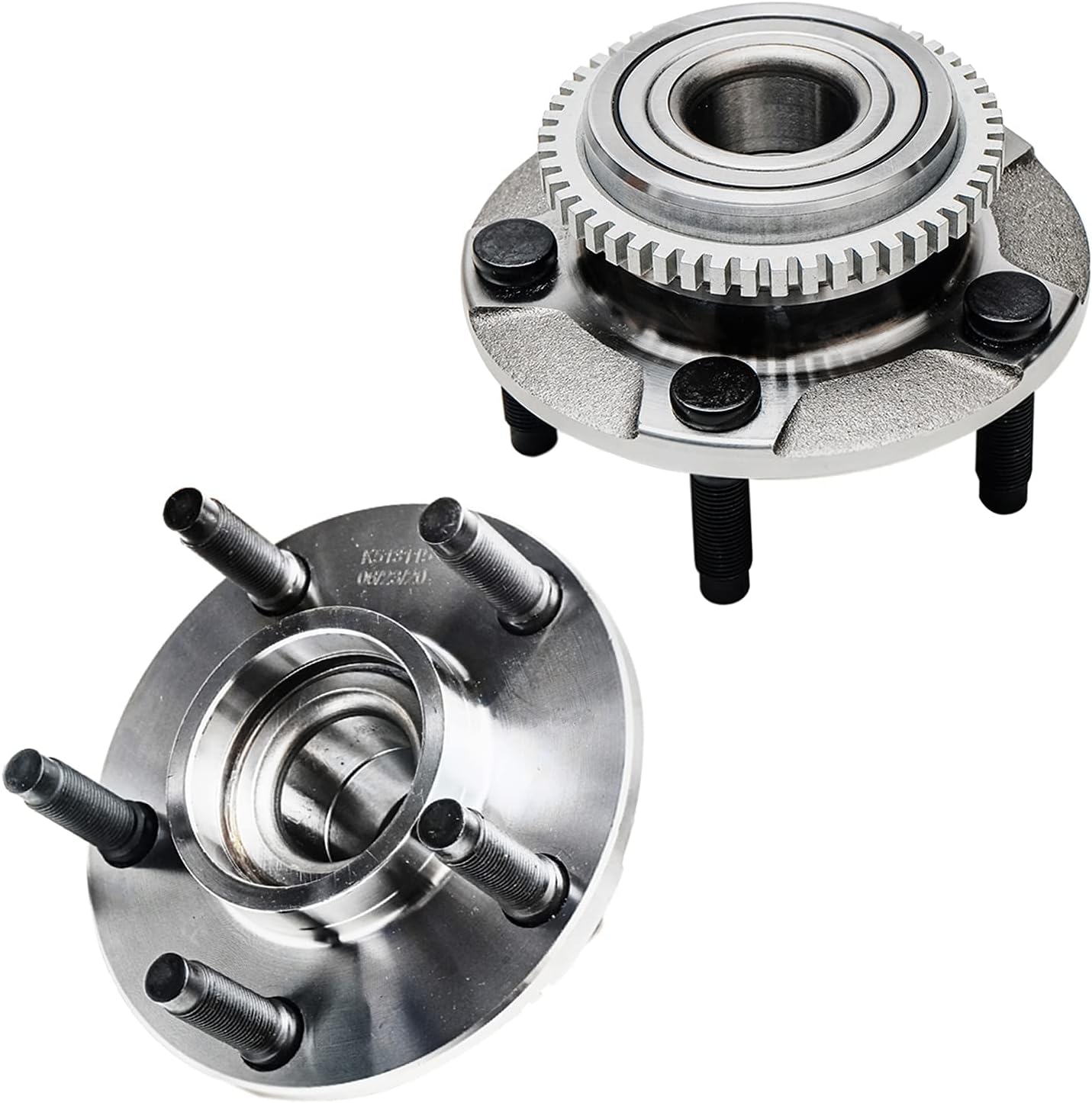Detroit Axle - Front Wheel Bearing Hubs Kit for Ford Mustang 1994-2004, 2 Wheel Bearing Hubs Assembly 2 Outer Tie Rods 2 Sway Bar Links 1995 1996 1997 1998 1999 2000 2001 2002 2003 Replacement