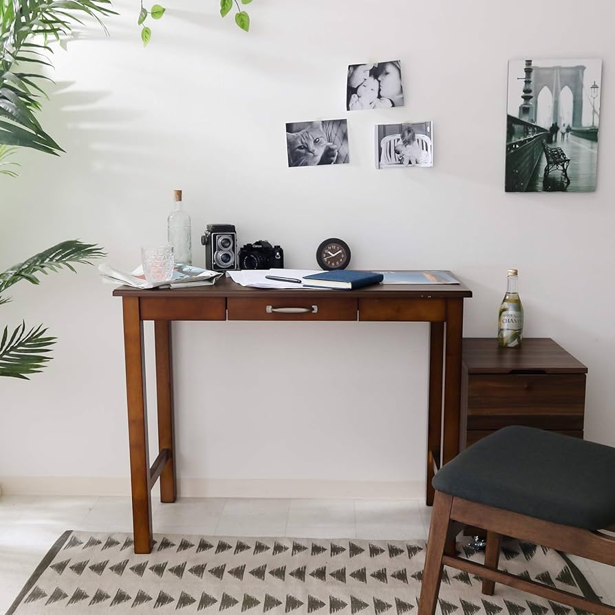 Amazon.co.jp: 不二貿易(Fujiboeki) デスク 机 幅90×奥行45×高さ