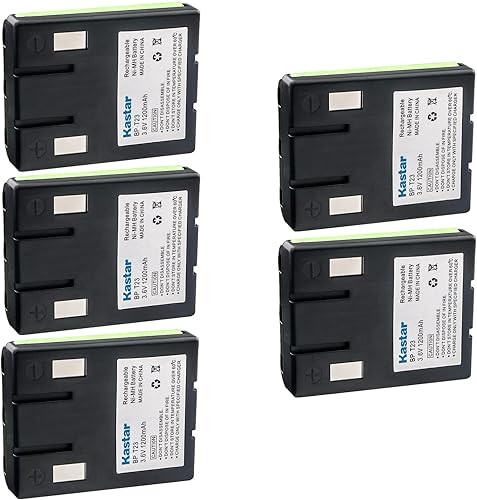 Miniatura 7 de Kastar Paquete de 4 baterías de repuesto para GE TL96502, TL86502, TL-86502, TL26502, TL-26502, TL-96502, Sharp CL-905, CL-960id, CL-980id, CL905,