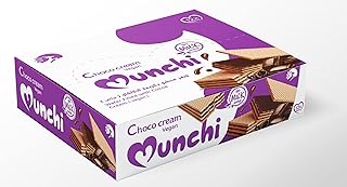 بسكويت -ويفر محشو - بكريمة الكاكاو نباتي * م كوروناا عبوه بها - 12 باكوو