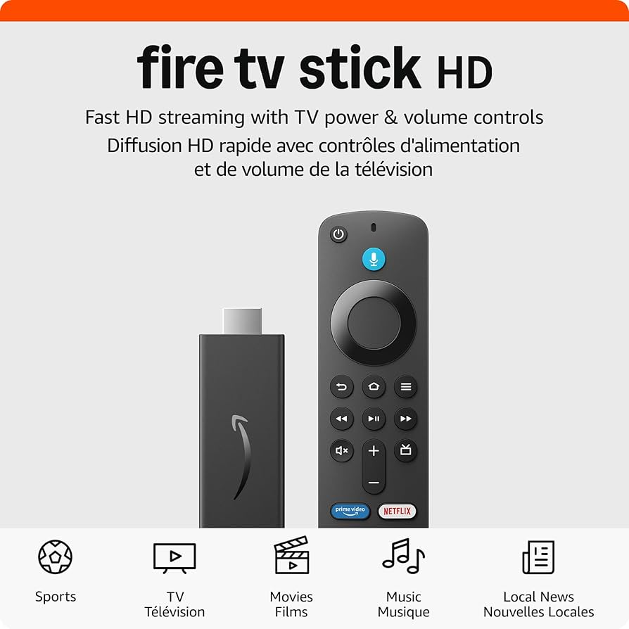 DELL U2520D、Amazon Fire Stick HD Amazon Fire TV Stick HD (2024) Media Streamer with Alexa Voice