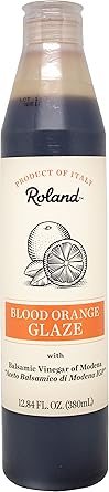 Roland Foods Blood Orange Balsamic Vinegar Glaze, Specialty Imported Food, 12.9-Ounce