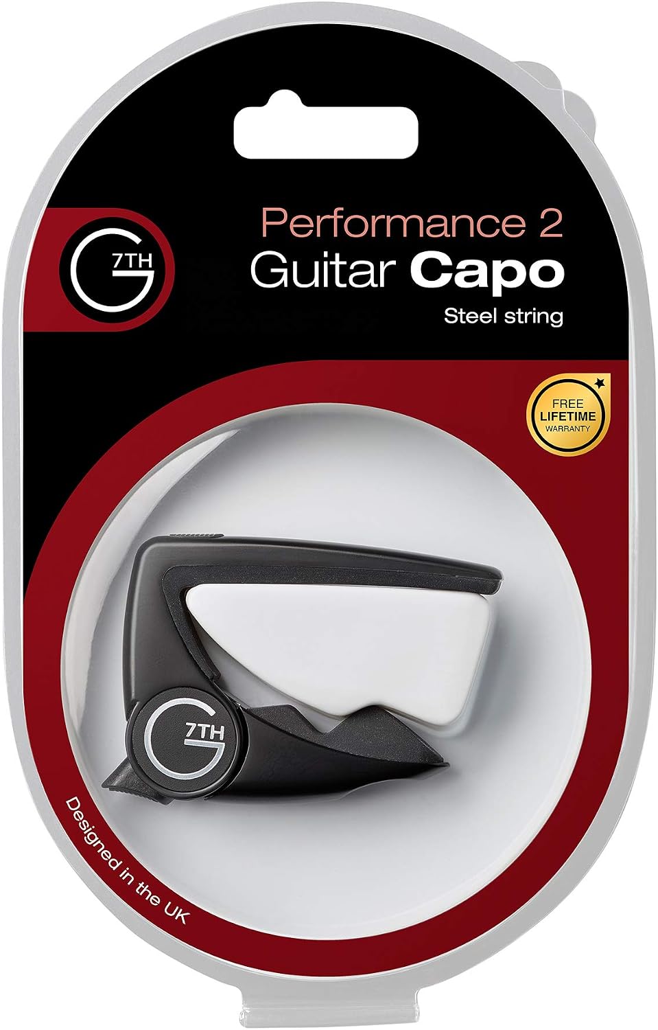 G7th Performance 2 Capo - Black Accordion Accessory (G7C-P2BLK)