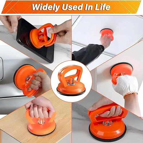 Miniatura 5 de Extractor de abolladuras, paquete de 3 herramientas de eliminación de abolladuras, kit de eliminación de abolladuras para automóvil, extractor