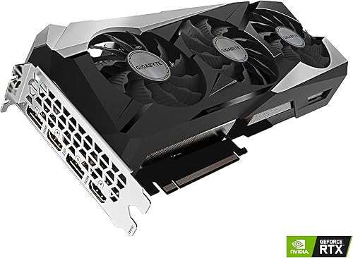 Miniatura 2 de GIGABYTE Tarjeta gráfica GeForce RTX 3070 Ti Gaming OC 8G, sistema de refrigeración WINDFORCE 3X, 8GB 256-bit GDDR6X, tarjeta de video