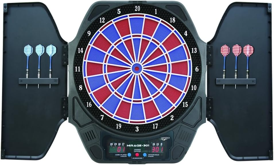 Carromco MIRAGE-301-CABINETT Dartboard Black