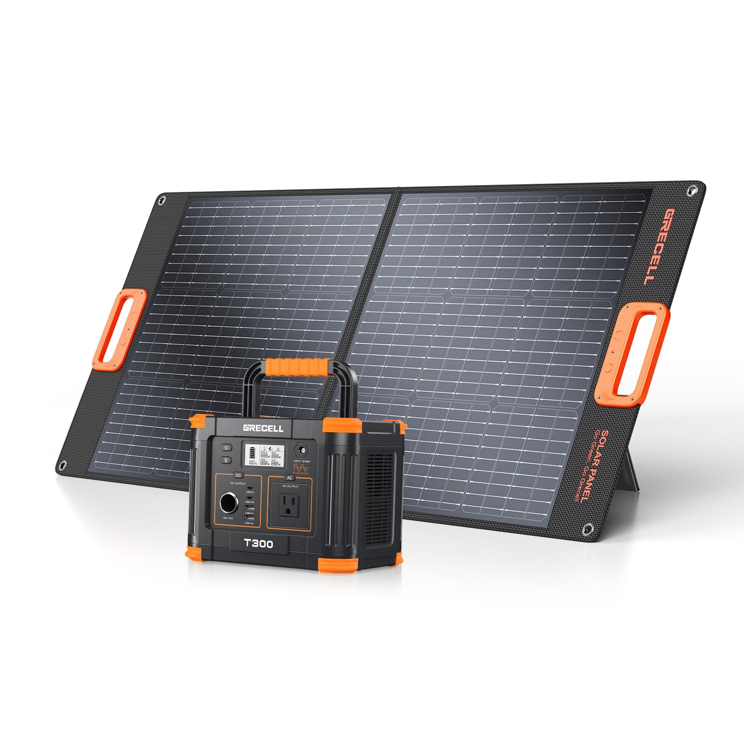 Amazon.com : Portable Power Station 330W with 100W Solar Panel