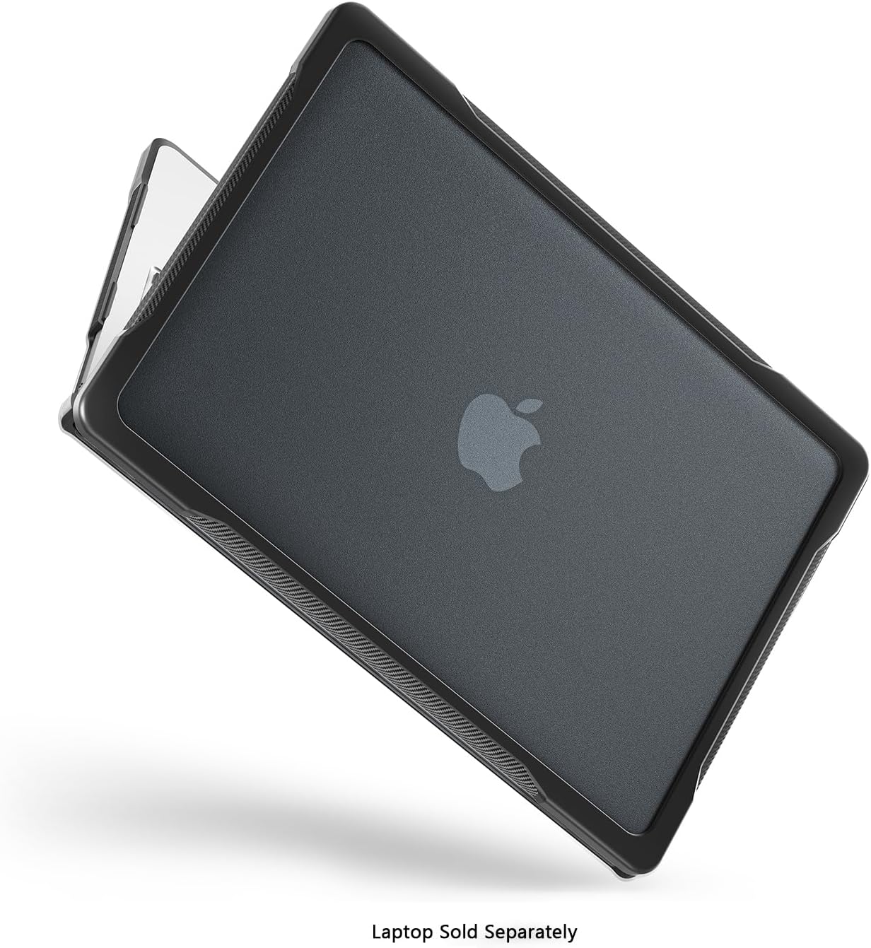 SaharaCase - Raider Series Case for MacBook Pro 16-Inch (2021–2025, M1–M4), Black/Clear, (LT00044)