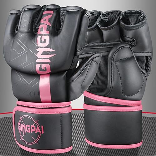 Miniatura 5 de Kickboxing Sparring Gloves Punch Bag Boxing Gloves MMA Gloves for Training,MMA, Martial Arts Half Finger Boxing Gloves