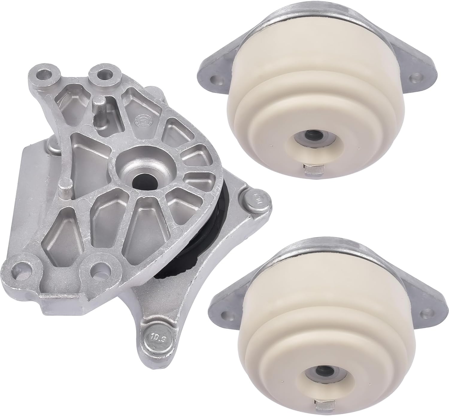 Set 3 Hydraulic Engine Motor Transmission Mount Mounts Replacement for Mercedes W212 C230 E250 C300 C350 E400 CL550 CLS400 CLS550 CLS63 AMG 4matic 2042402017 2042400618