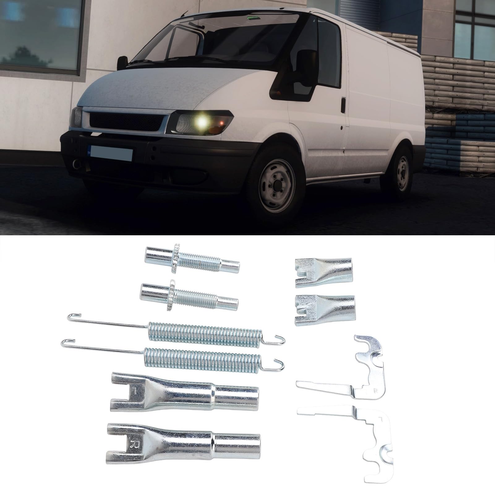 Kit De Mâchoires De Frein Blue Print Adh241500 - Compatible Suzuki Jimny, Honda CR-V, Etc. - 9