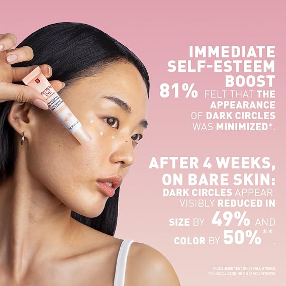 Erborian Skin Hero Eye Cream, De-Puffing, Dark Circles, Korean Skincare